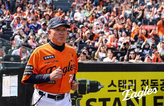▲ 김경문 감독 ⓒ한화 이글스