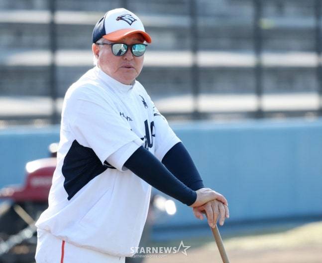 김경문 한화 감독. /사진=스타뉴스