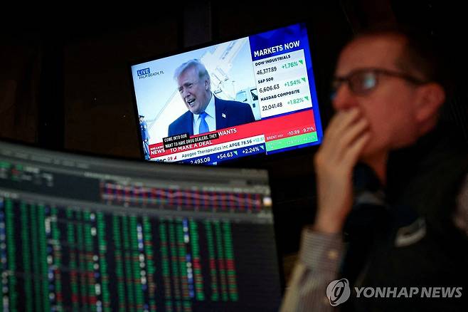 뉴욕증권거래소 연합뉴스 자료사진