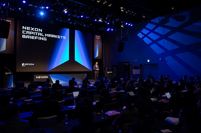 넥슨 캐피털 마켓 브리핑 행사장 전경(제공=넥슨).