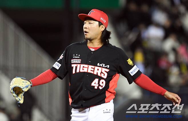 KIA 타이거즈 좌완 김범수는 완벽하게 반등에 성공했다.