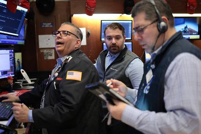 뉴욕 증시가 3월 31일(현지시간) 이란 전쟁이 곧 끝날 것이란 기대감 속에 폭등했다. AFP 연합