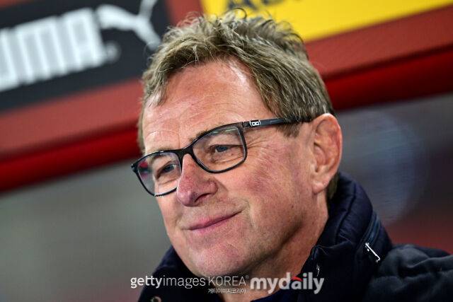 오스트리아 축구대표팀 랄프 랑닉 감독./게티이미지코리아