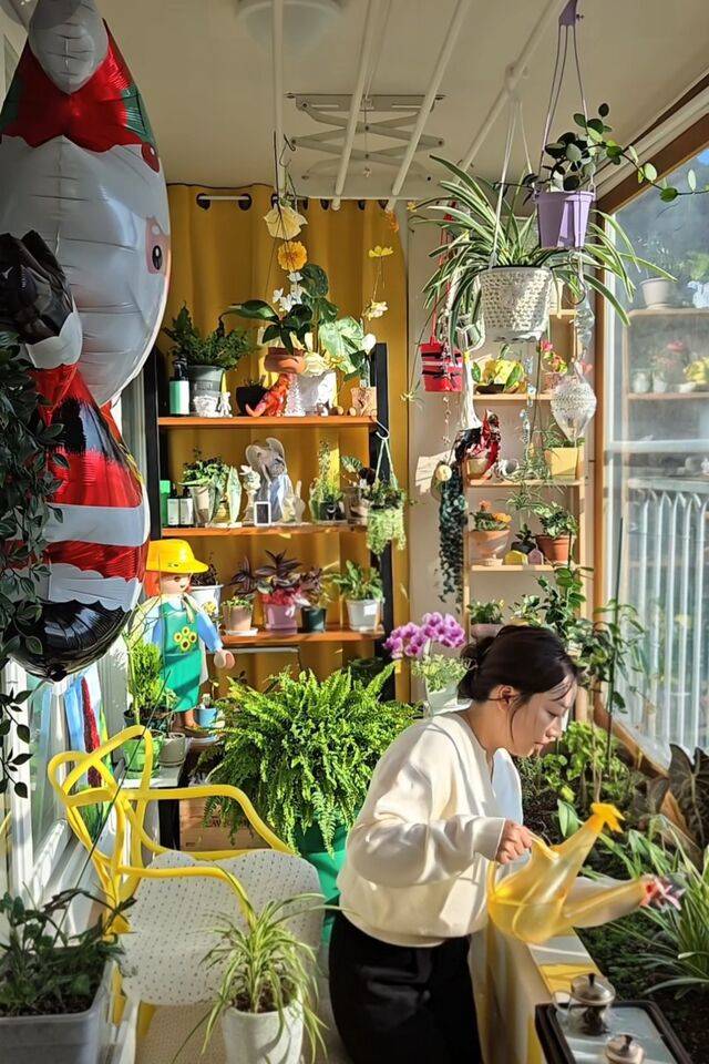 박세화씨는 매일 식물을 바라보고, 흙을 만지고, 햇빛을 쐬는 소소한 일상이 가족 모두에게 온기를 가져왔다고 전한다. 박세화씨