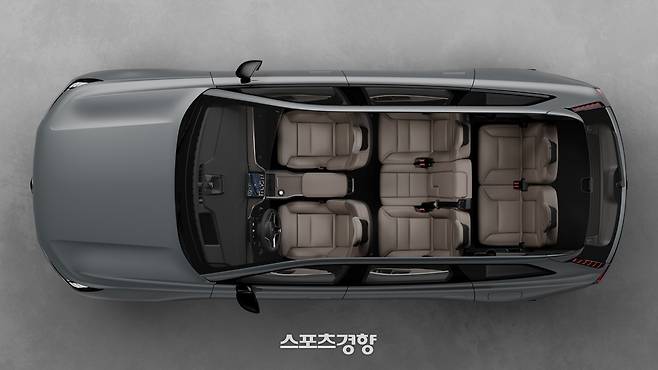 볼보, 프리미엄 풀사이즈 전기 플래그십 SUV ‘EX90’ 실내