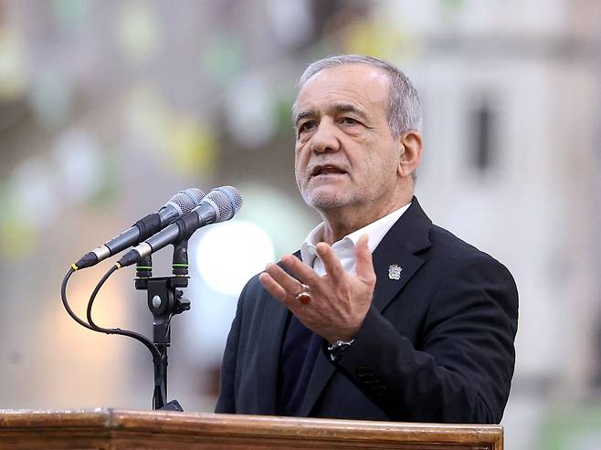 페제시키안 대통령 /로이터 연합뉴스