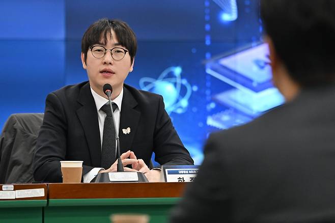 하정우 청와대 AI미래기획수석. 2025.10.27. 뉴시스