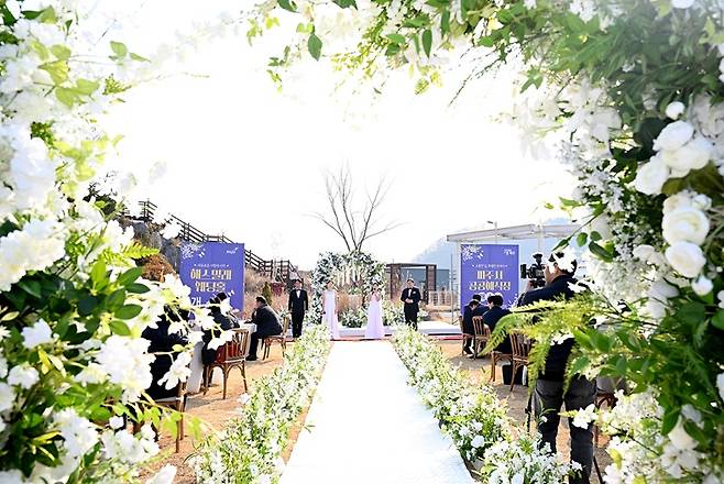 파주시 공공예식장 해스밀래 웨딩홀. 사진=파주시 제공