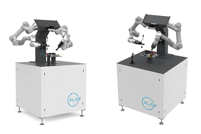 플라잎과 레인보우로보틱스는 자동차 제조 공정 자동화 솔루션을 개발하며 생산라인 적용 가능성을 검증했다 / 출처=플라잎
