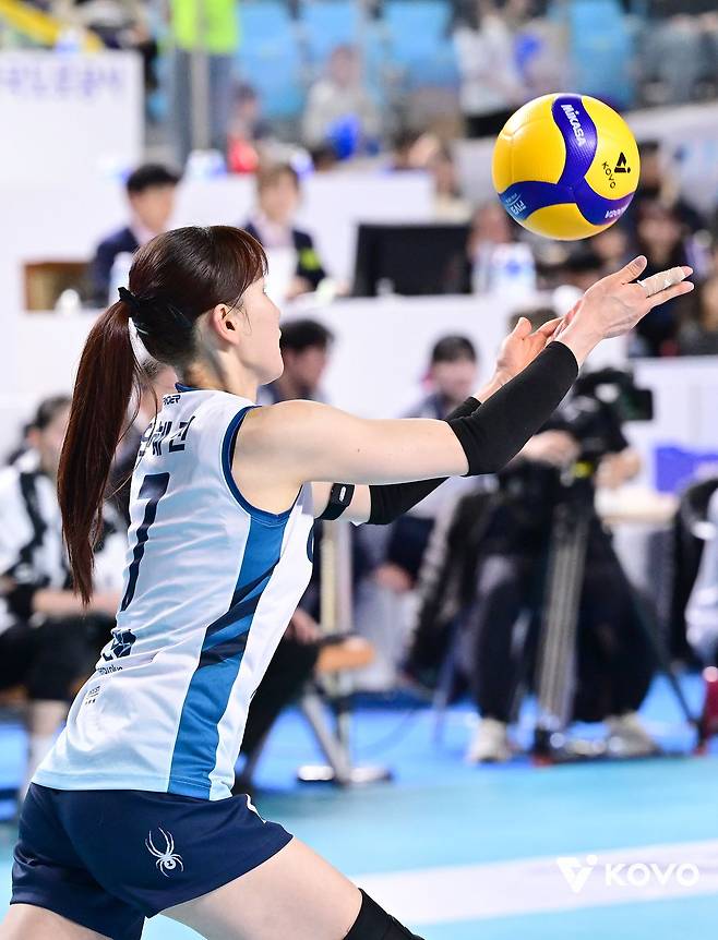 GS칼텍스 안혜진. 사진 한국배구연맹