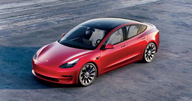 테슬라의 보급형 EV 세단 '모델 3'. 사진=테슬라