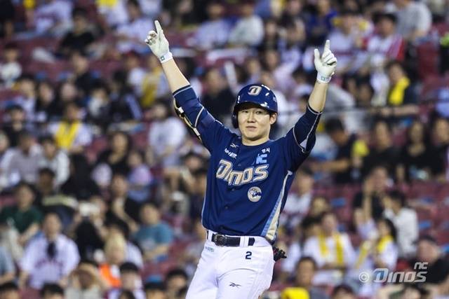 박민우는 3일 광주 KIA전에서 매서운 클러치 능력을 뽐냈다. 사진=NC 제공