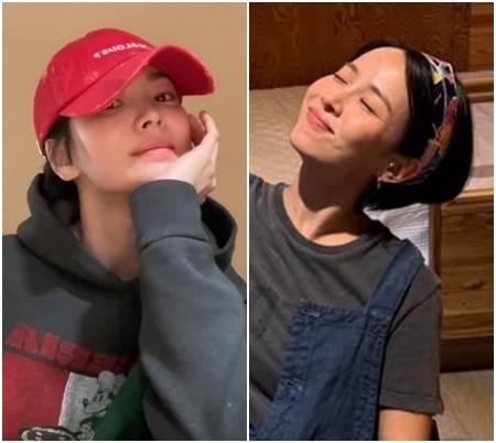 송혜교-조여정 소셜 미디어