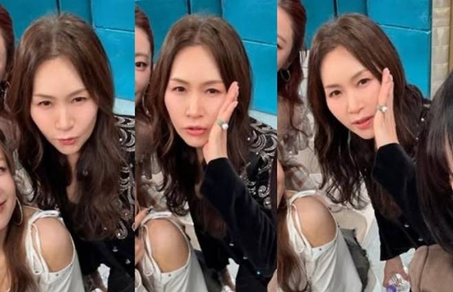 조갑경. 사진ㅣ채연SNS