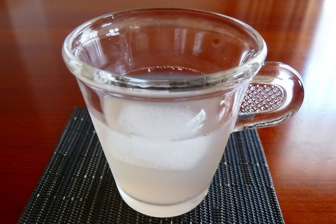 식초물