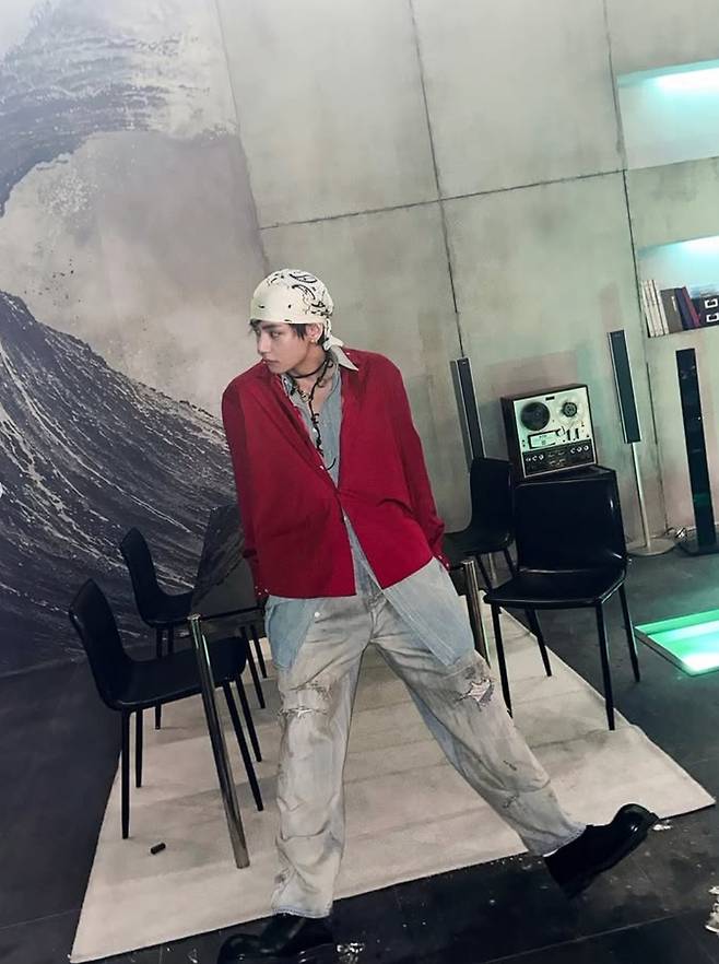 방탄소년단 뷔 소셜미디어