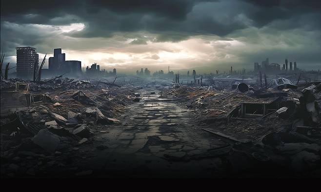 ‘아포칼립스’는 종말을 어떻게 이해하고 읽어낼 것인가에 대한 통찰을 담고 있다. 전염병, 자연재해 같은 파국적 사건들이 문명을 단절시키기만 한 것이 아니라 새로운 사회와 문화의 형성을 촉발해왔음을 사례를 통해 보여준다. 게티이미지뱅크