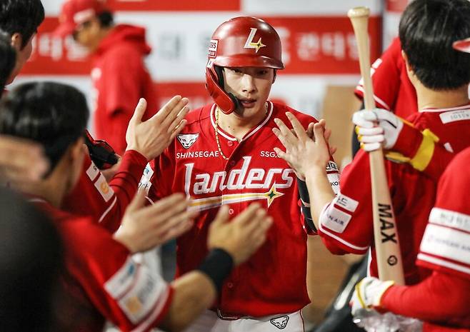 ▲ 최지훈 ⓒSSG랜더스