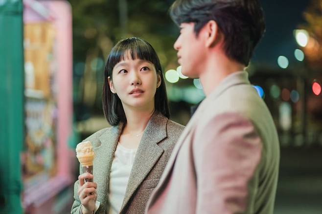 배우 김고은 주연 '유미의 세포들 시즌3'. 티빙 제공