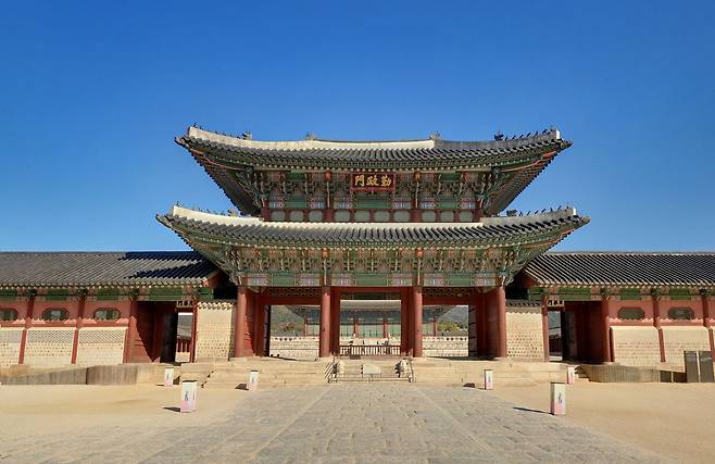 경복궁 근정문. 국가유산청