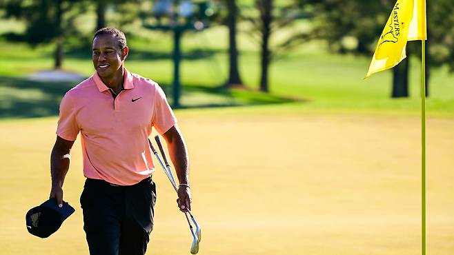 타이거 우즈 2022년 마스터스 연습 라운드. 마스터스 공식 홈페이지