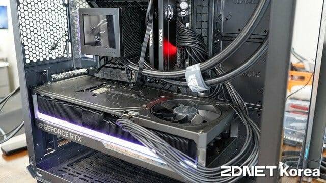 테스트 시스템 구성 중 일부. (사진=지디넷코리아)