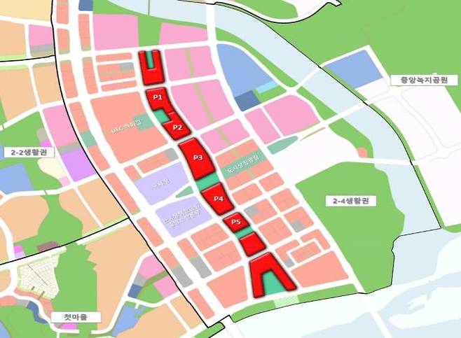 어반아트리움 위치도. 행복청 제공