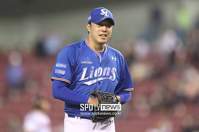 ▲ 삼성 라이온즈 시절의 최충연 ⓒ곽혜미 기자