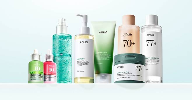 아누아 제품 사진.(아누아 제공)