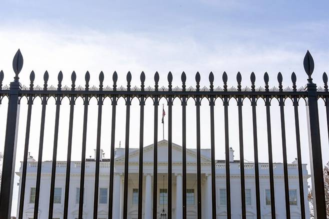 미국 워싱턴 백악관 전경. AP뉴시스
