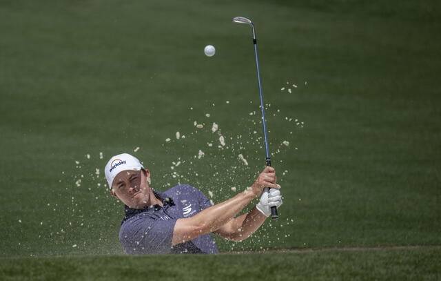 매트 피츠패트릭이 7일(현지시간) 미국 조지아주 오거스타내셔널GC에서 마스터스 개막을 앞두고 연습라운드를 하고 있다. 마스터스 조직위원회