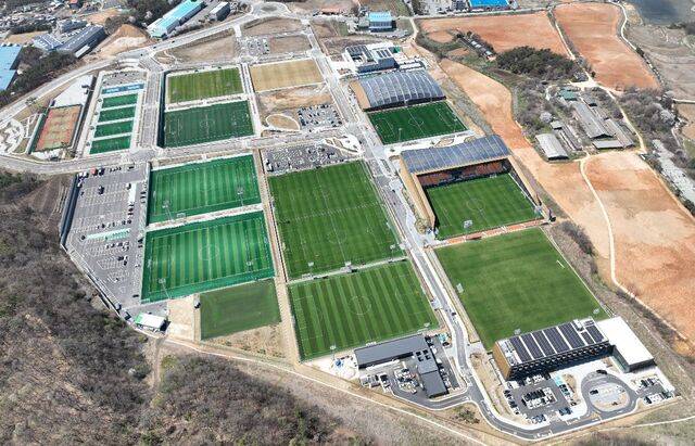 7일 공식 개관한 충남 천안 코리아풋볼파크 전경. 연합뉴스