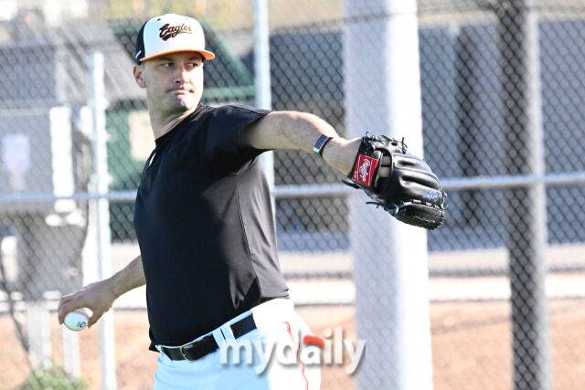 한화 이글스 시절 버치 스미스./마이데일리