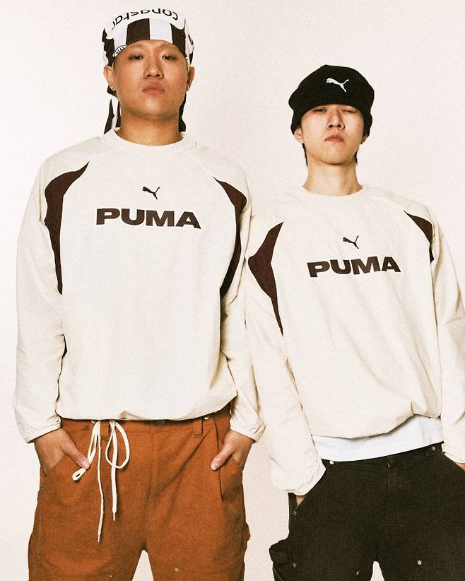 제프리화이트(좌), 라프산두(우). 푸마