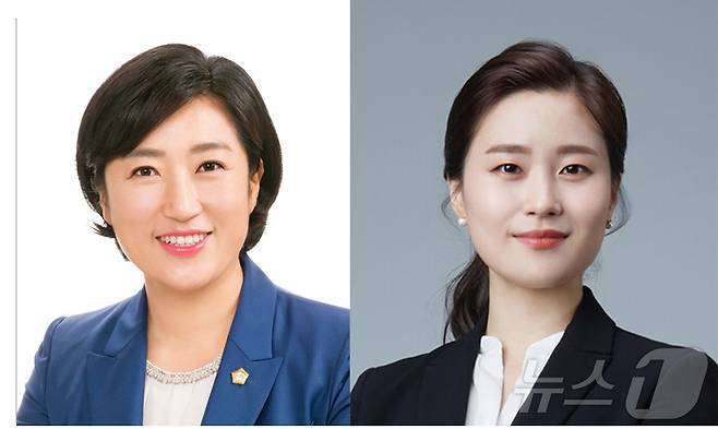 더불어민주당 광주 북구청장 후보경선 결선에 진출한 신수정(왼쪽), 정다은 예비후보.(가나다순) ⓒ 뉴스1