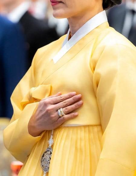 프랑스 대통령실 사진작가 알렉산드라 르봉이 방한 일정 중 촬영해 올린 사진./인스타그램