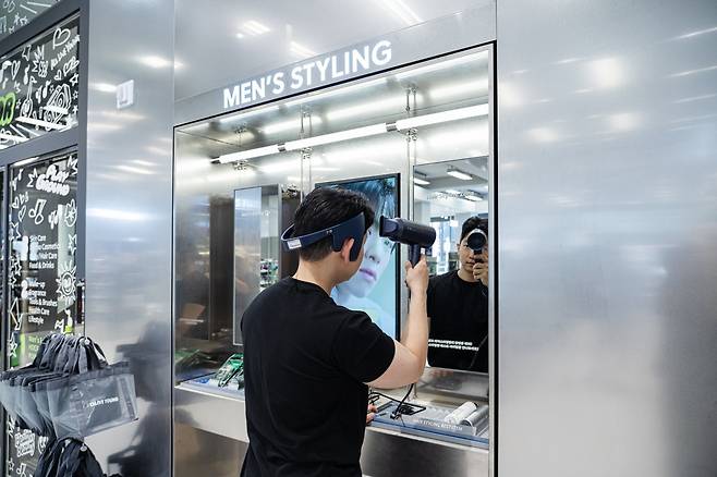 올리브영 홍대놀이터점 1층 ‘맨즈에딧존’. CJ올리브영 제공