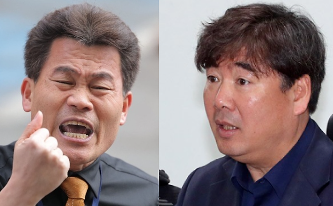 전한길(왼쪽), 고성국 / 사진=연합뉴스