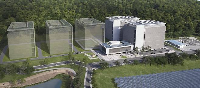 함양 AI 데이터센터 조감도 ⓒ함양군 제공