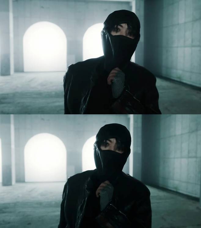 방탄소년단 진, 복면으로 시작된 강렬 서사..'Hooligan'서 드러난 치명적 매력