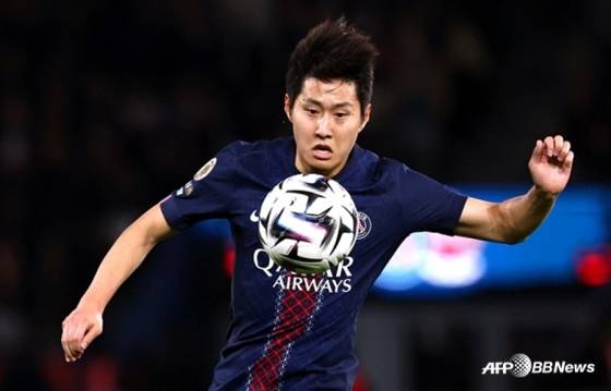 PSG 공격수 이강인. /AFPBBNews=뉴스1