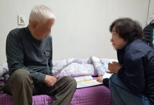 독거노인 전수조사 . 사진제공 군포시