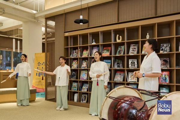 금나래아트홀 상주단체 '타루' 공연사진_'귀명창 프로젝트(2024)'. ⓒ금천문화재단