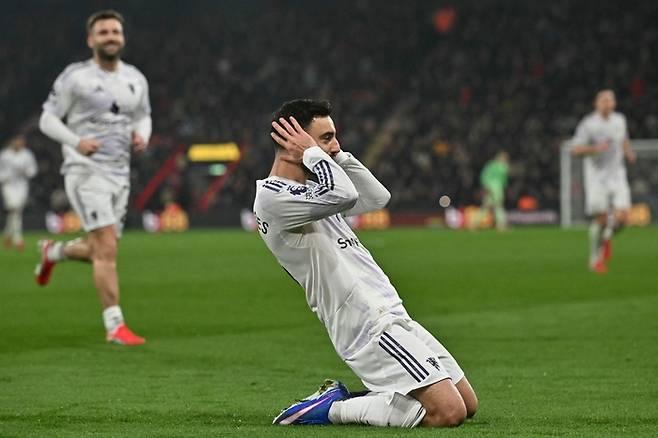 브루노 페르난데스. 사진 | 본머스=AFP연합뉴스