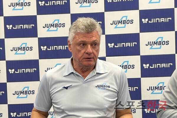 헤난 달 조토 대한항공 감독. ⓒ스포츠한국 김성수 기자