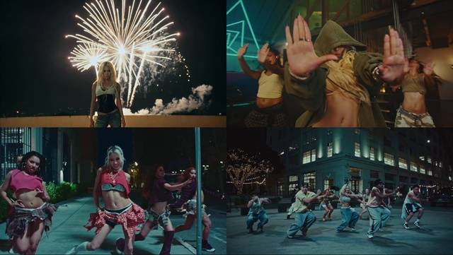 다영은 한층 더 탄탄해진 보컬과 풍부한 표정으로 곡이 지닌 쿨한 분위기를 생생히 전달한다. 허스키한 목소리는 그만의 매력을 강화한다. 다채로운 구성의 안무를 깔끔하고 파워풀하게 소화한다. 사진은 뮤직비디오. /스타쉽엔터