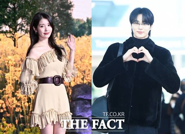 배우 아이유(왼쪽)와 변우석이 MBC 새 금토드라마 '21세기 대군부인'으로 시청자들과 만난다. /더팩트 DB