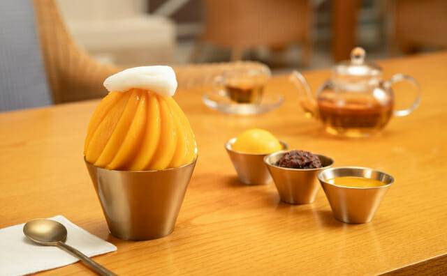 제주신라호텔 쁘띠 애플망고 빙수. (제공=호텔신라)