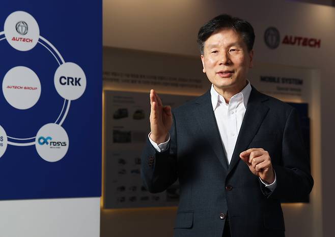 2026년 3월 18일 서울 영등포구 오텍캐리어 본사에서 임승철 부사장이 조선일보와 인터뷰를 하고 있다. /장경식 기자