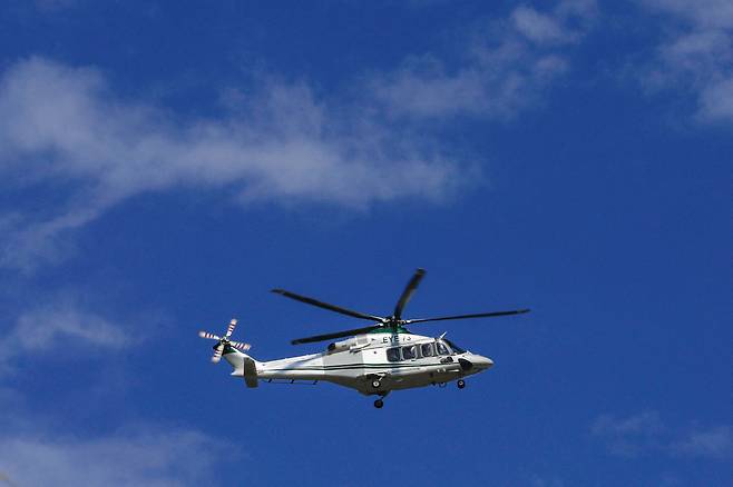 미국과 이란의 협상을 앞두고 회담 장소인 파키스탄 이슬라마바드에서 경비가 강화된 모습./ 로이터 연합뉴스